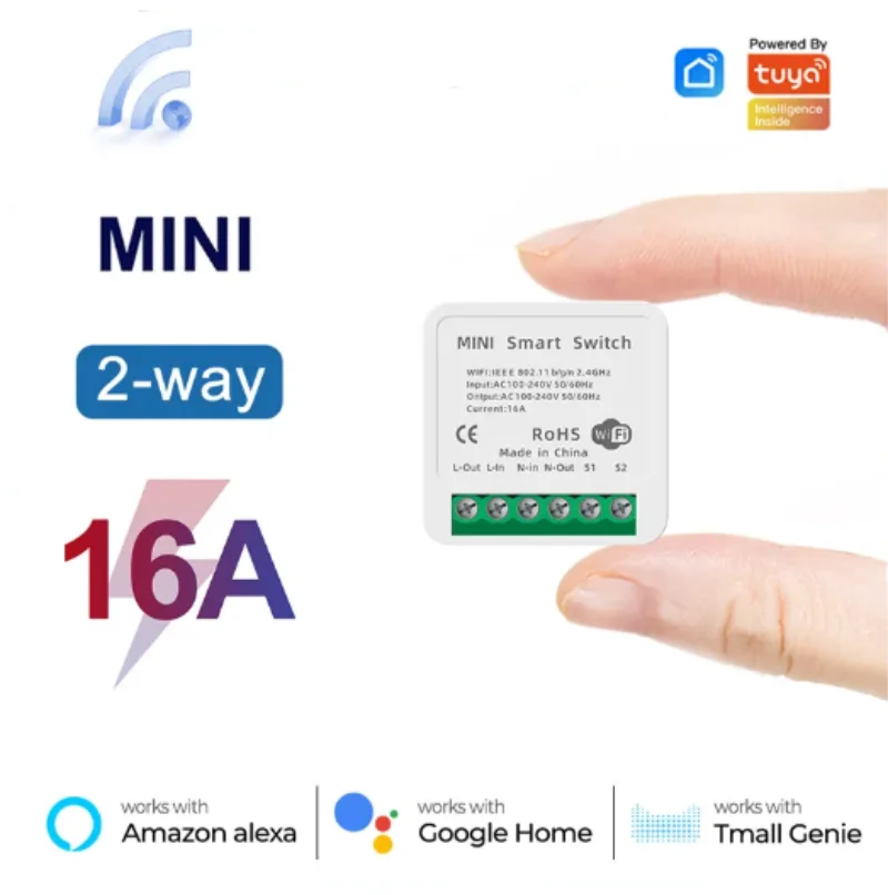 Home Automation Technology - Tuya Mini 16A WiFi Switch تطبيق