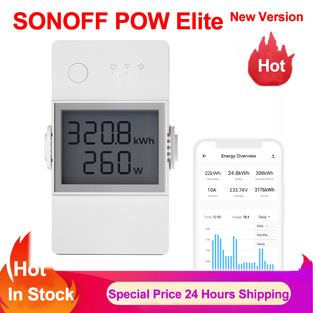 Sonoff Basic Switch - مفتاح قياس الطاقة الذكي SONOFF POW