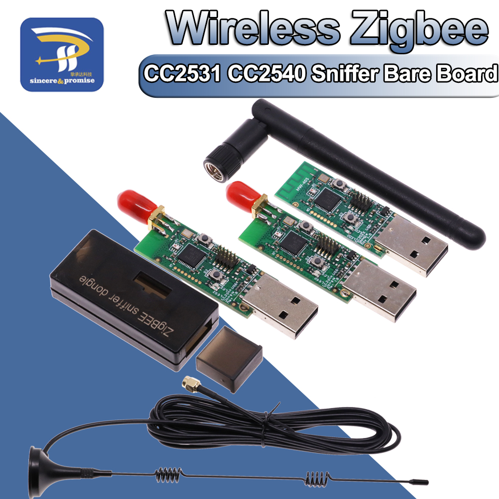 Zigbee Coordinator Stick - الشم العارية مجلس حزمة بروتوكول محلل