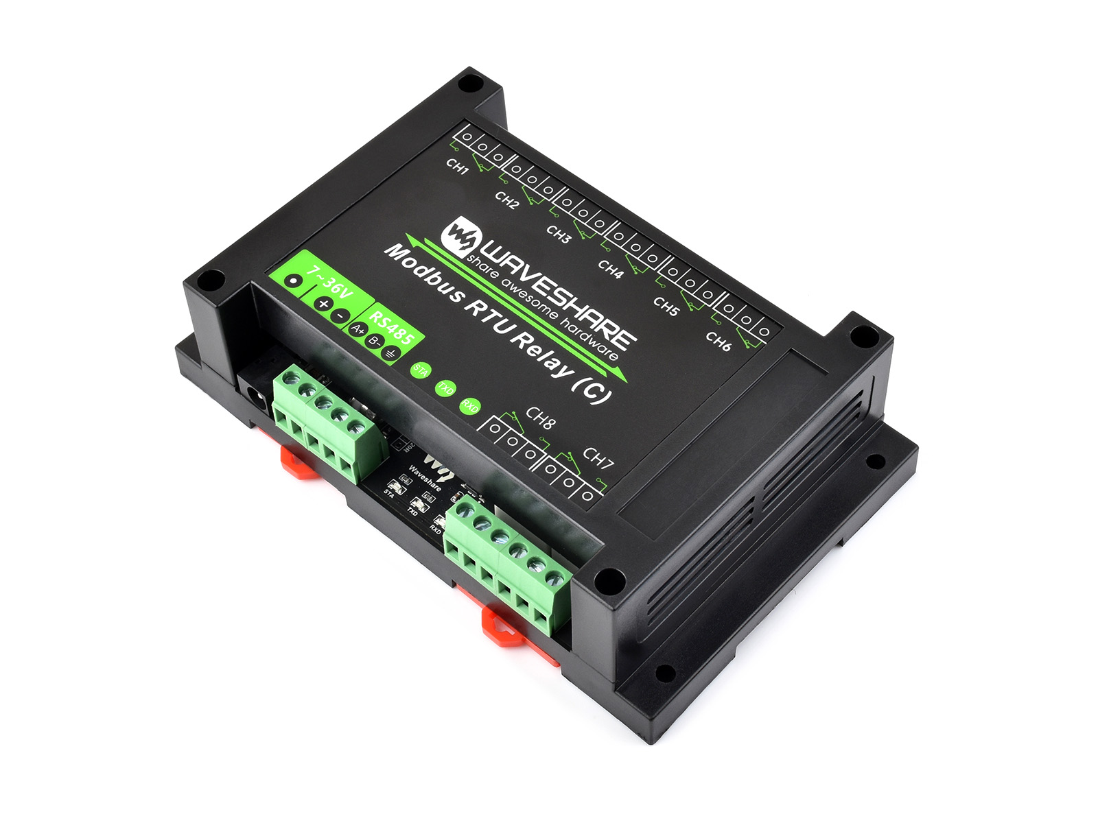 Shelly Relay Module - Modbus RTU Relay (C)، Modbus RTU