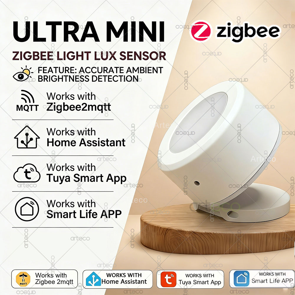 مستشعر إضاءة زيجبي فائق الصغر، - مراجعة Home Automation Technology وسعره