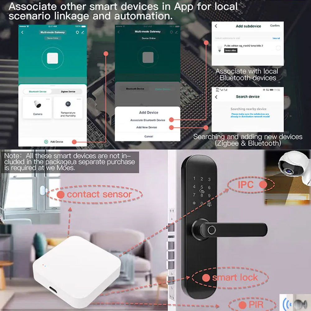 Tuya Zigbee Bluetooth متعدد ال - مراجعة Home Automation Technology وسعره