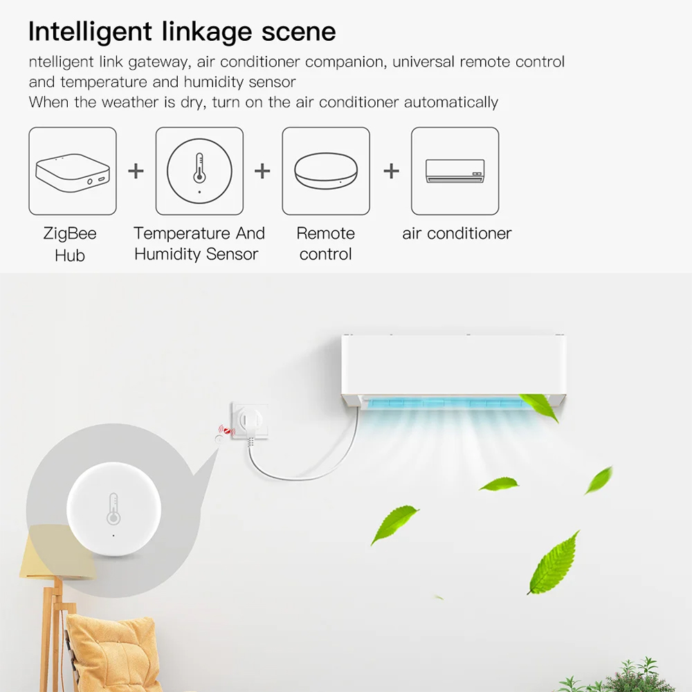 Tuya Smart Zigbee مستشعر درجة  - مراجعة Home Automation Technology وسعره