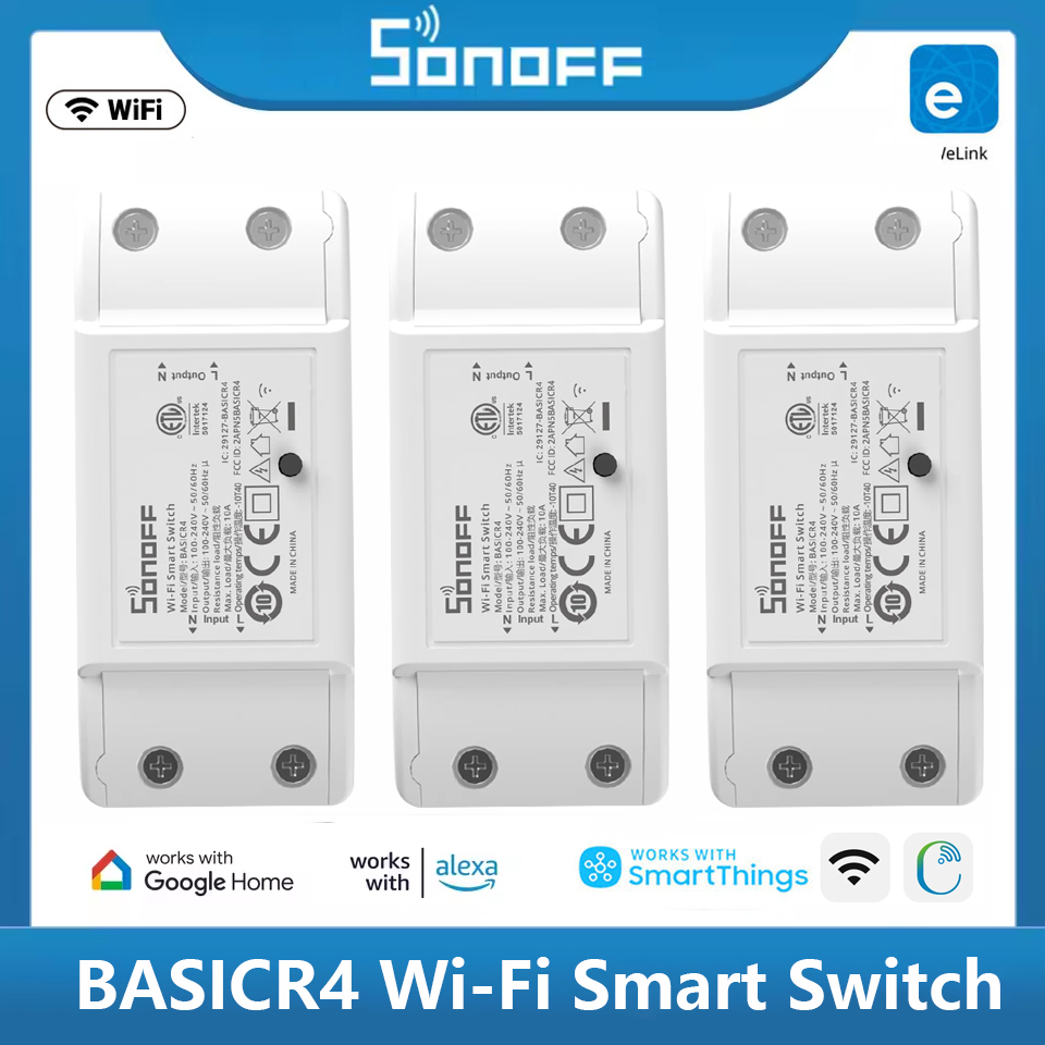 SONOFF الأساسية R4 واي فاي مفت - مراجعة Sonoff Basic Switch وسعره