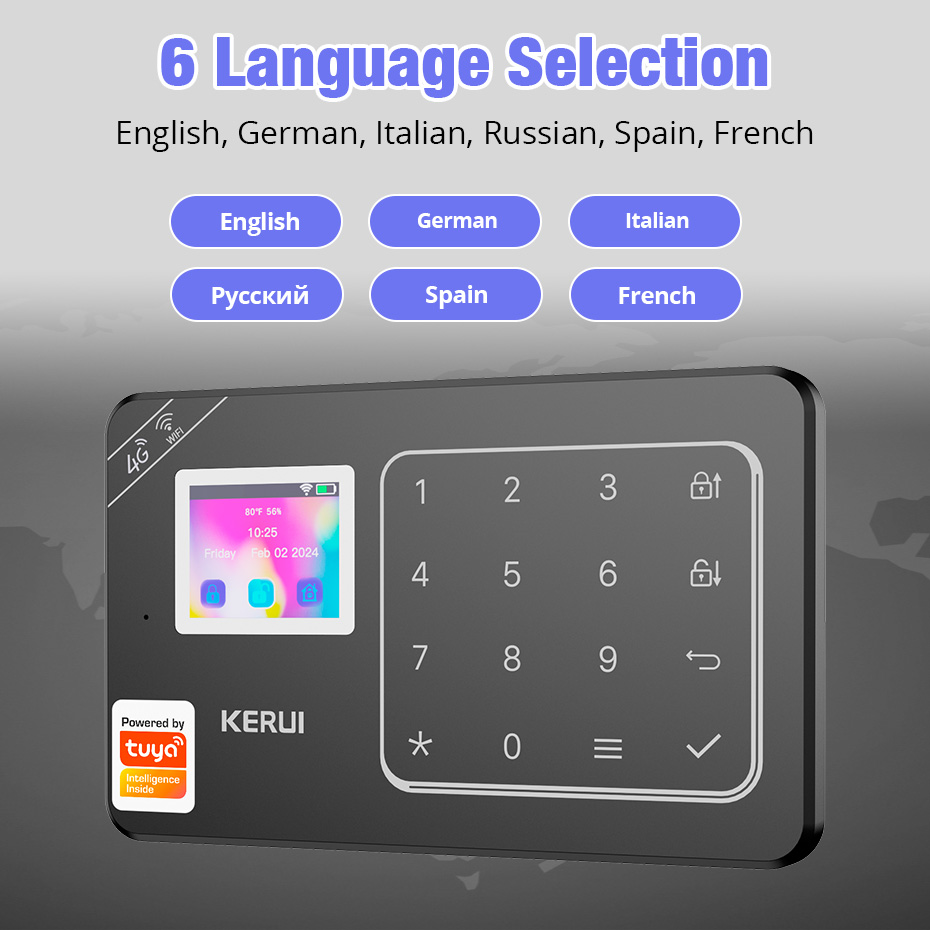 KERUI DIY مجموعة إنذار منزلك 4 - مراجعة Home Automation System Diy وسعره