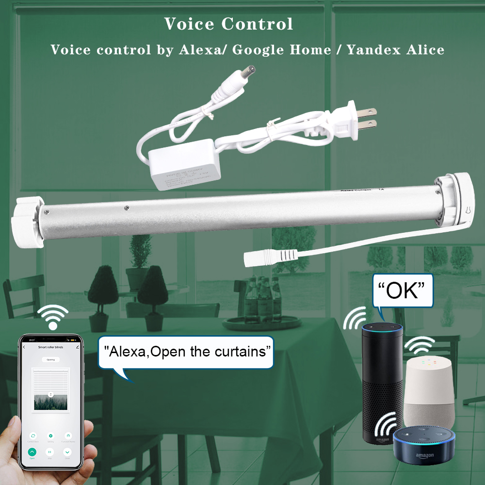 محرك ستائر دوارة ذكي صغير يعمل - مراجعة Home Automation Technology وسعره