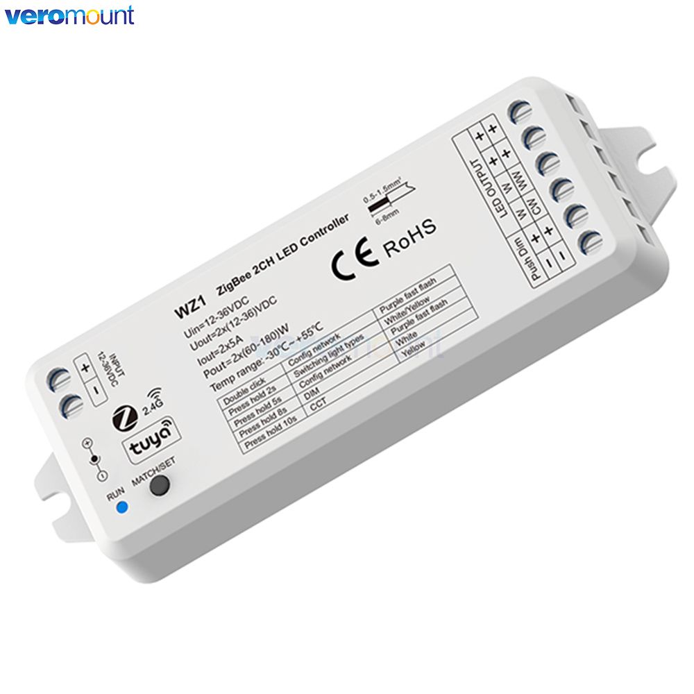 WZ1 زيجبي LED باهتة 12 فولت 24 - مراجعة Zigbee Coordinator Stick وسعره