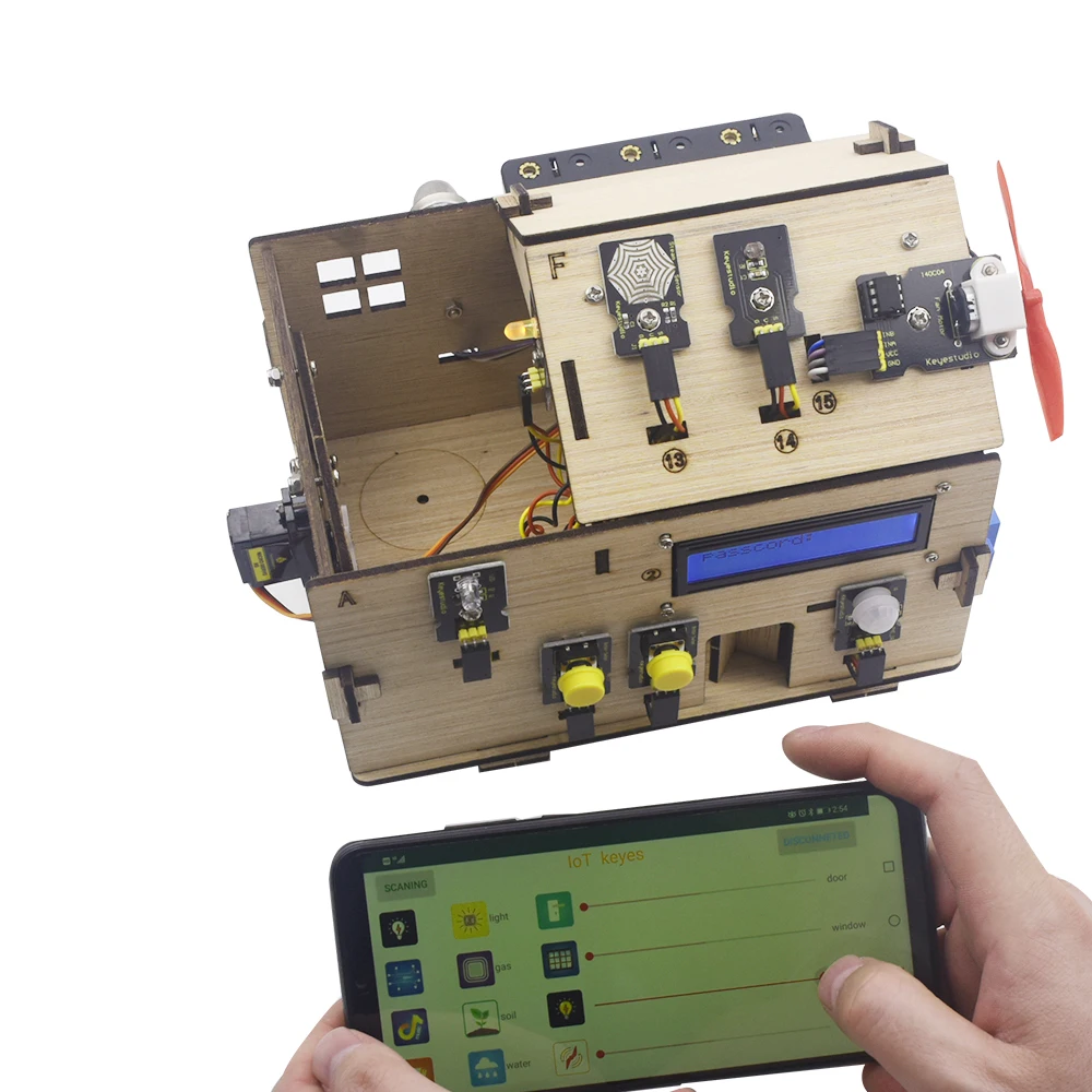 حار بيع المنزل الذكي كاتب كيت  - مراجعة Home Automation With Arduino وسعره