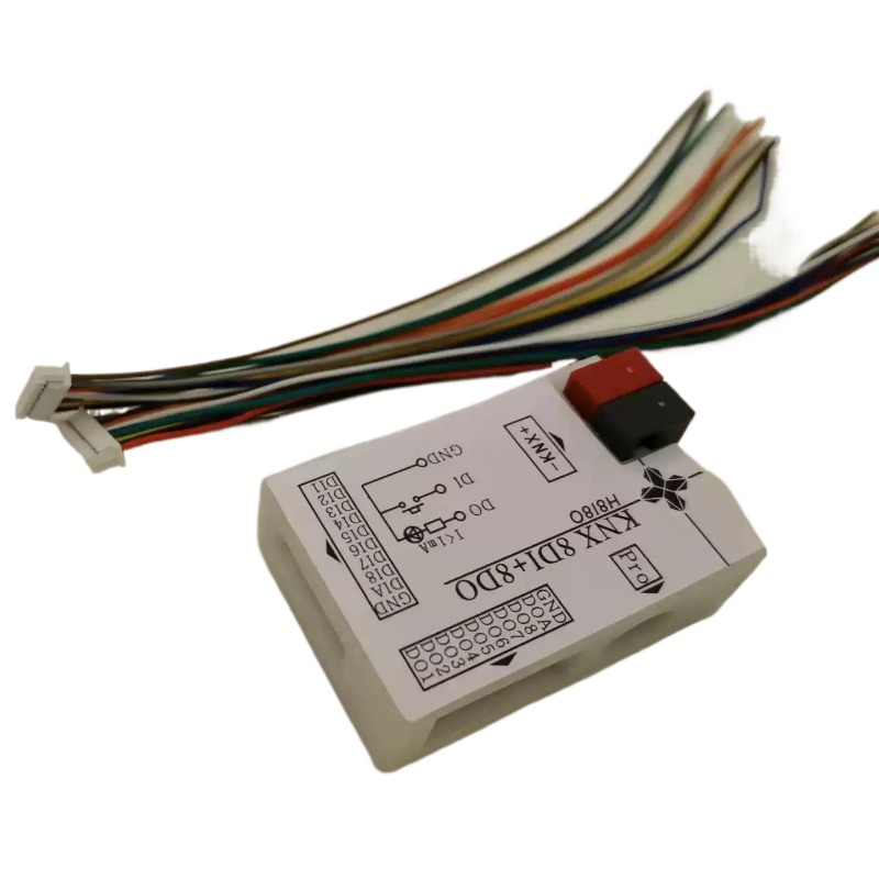 وحدة إدخال وإخراج KNX 8DI+8DO  - مراجعة Diy Knx Home Automation وسعره