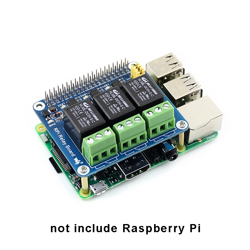 لوحة توسعة بـ 3 قنوات ترحيل (ر - مراجعة Home Automation Raspberry Pi وسعره