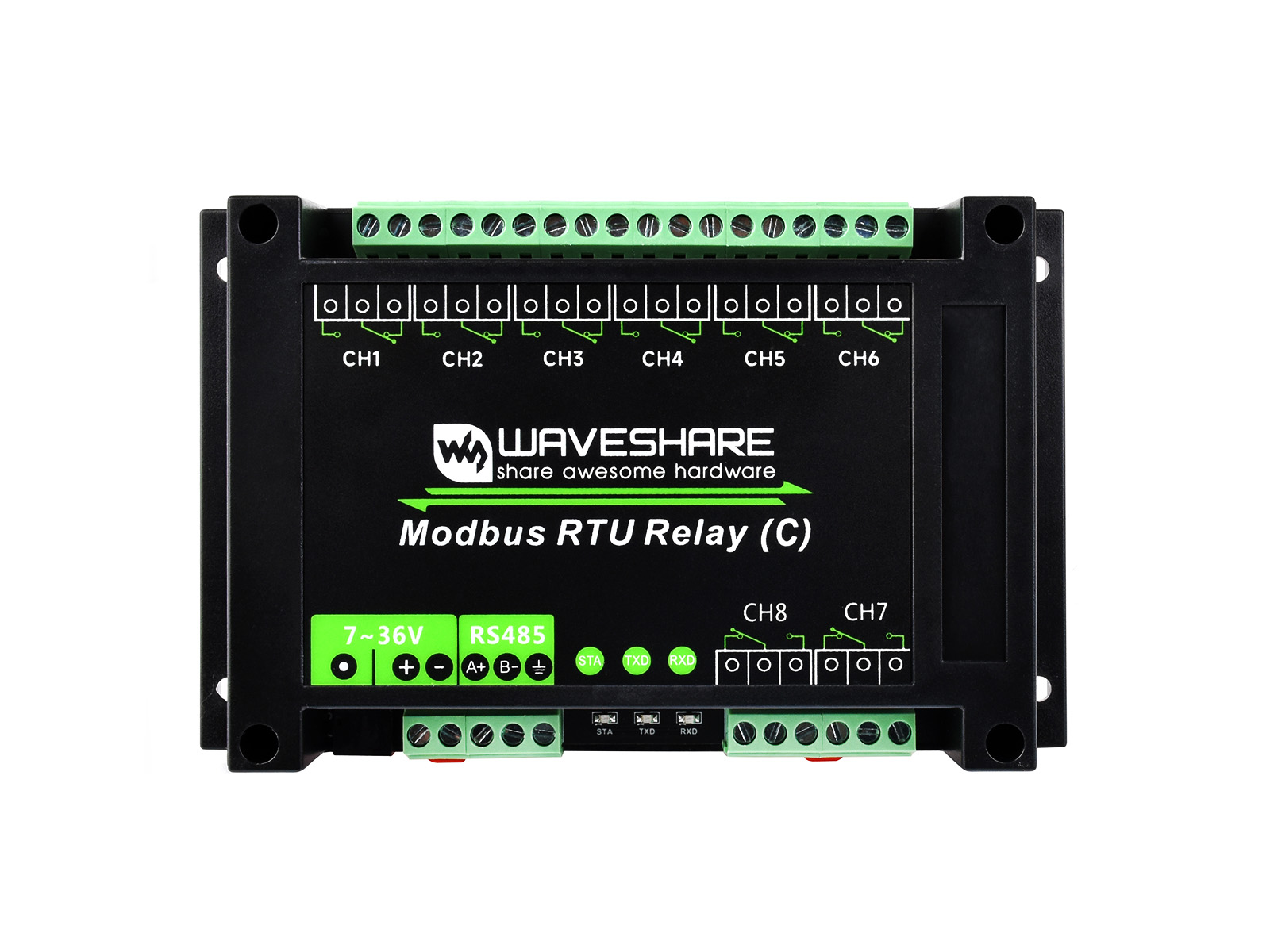 Modbus RTU Relay (C)، Modbus R - مراجعة Shelly Relay Module وسعره